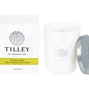 【tilley】スパイスピアー トリプルセンティッド ソイキャンドル （1本240g）