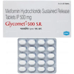 グリコメット glycomet 500 mg metformin hcl bp