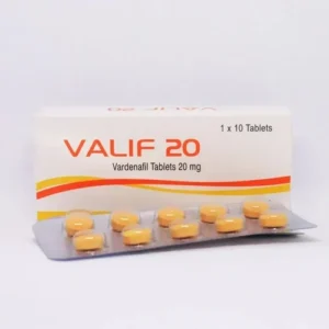 バリフ valif 10 tabs/pack 20 mg vardenafil